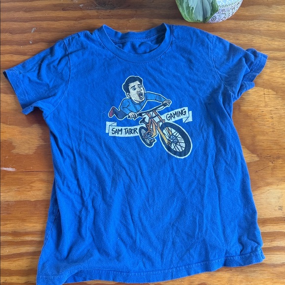 sam tabor gaming Other - Blue Kids Sam Tabor Gaming Shirt - Youth Small